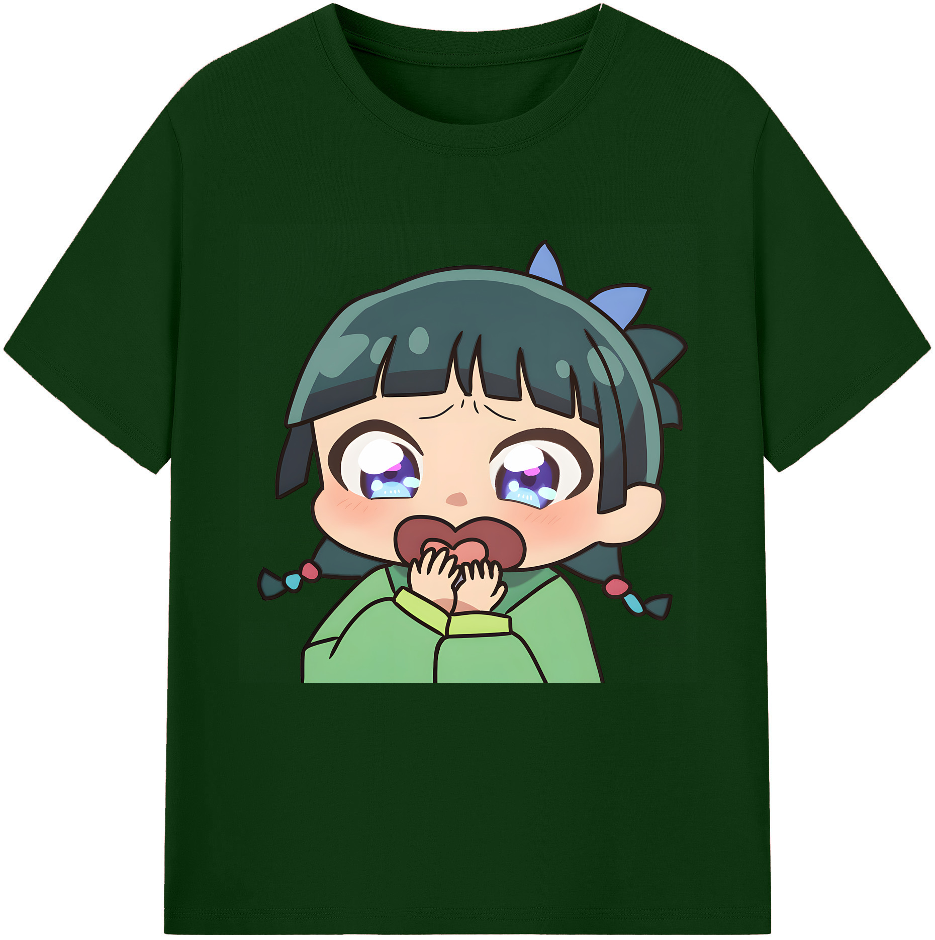 （画像用） 薬屋のひとりごと The Apothecary Diaries 綿100％半袖Tシャツ（フロントプリント）